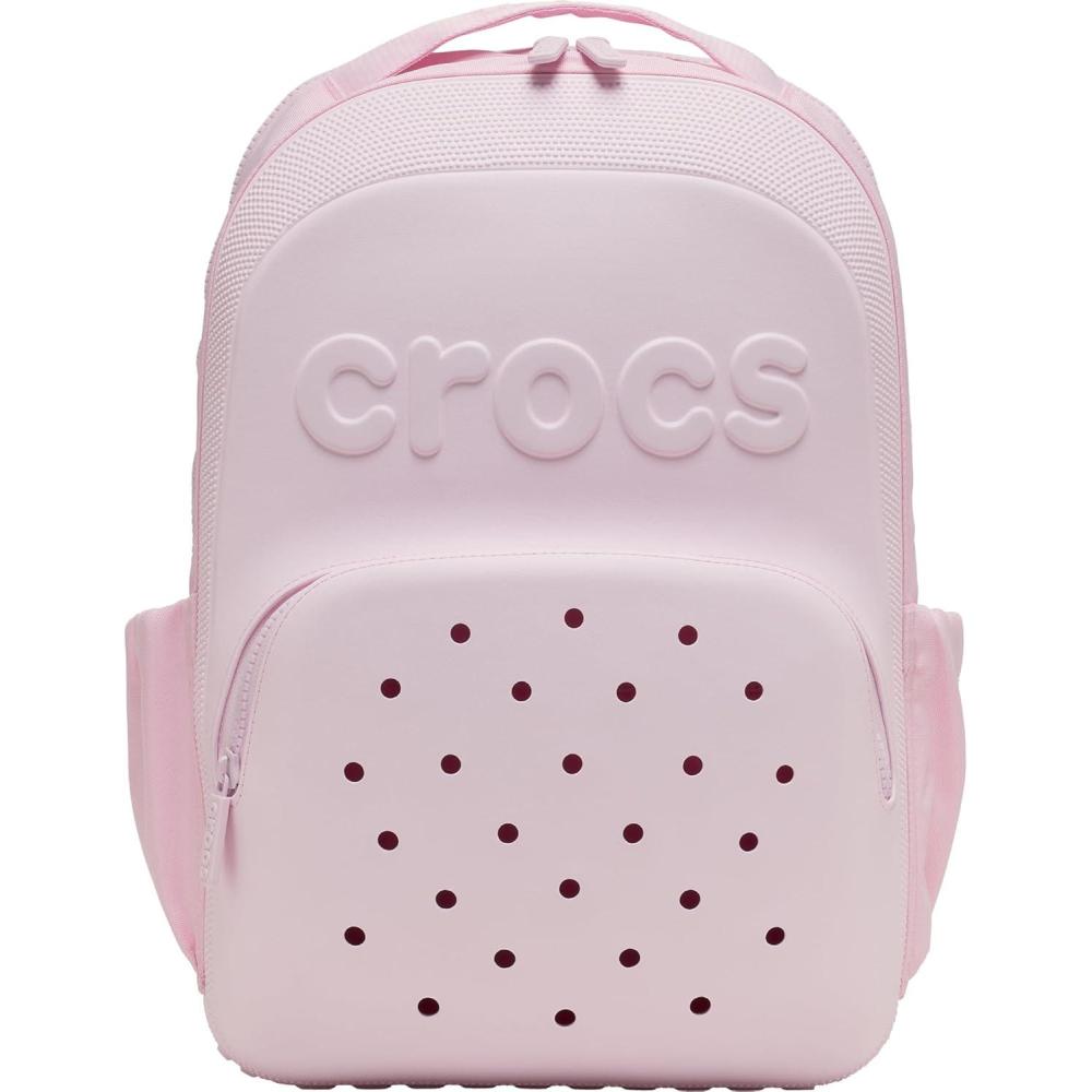 imageCrocs Classic Backpack Personalize with Jibbitz Charms Black One SizePink Milk