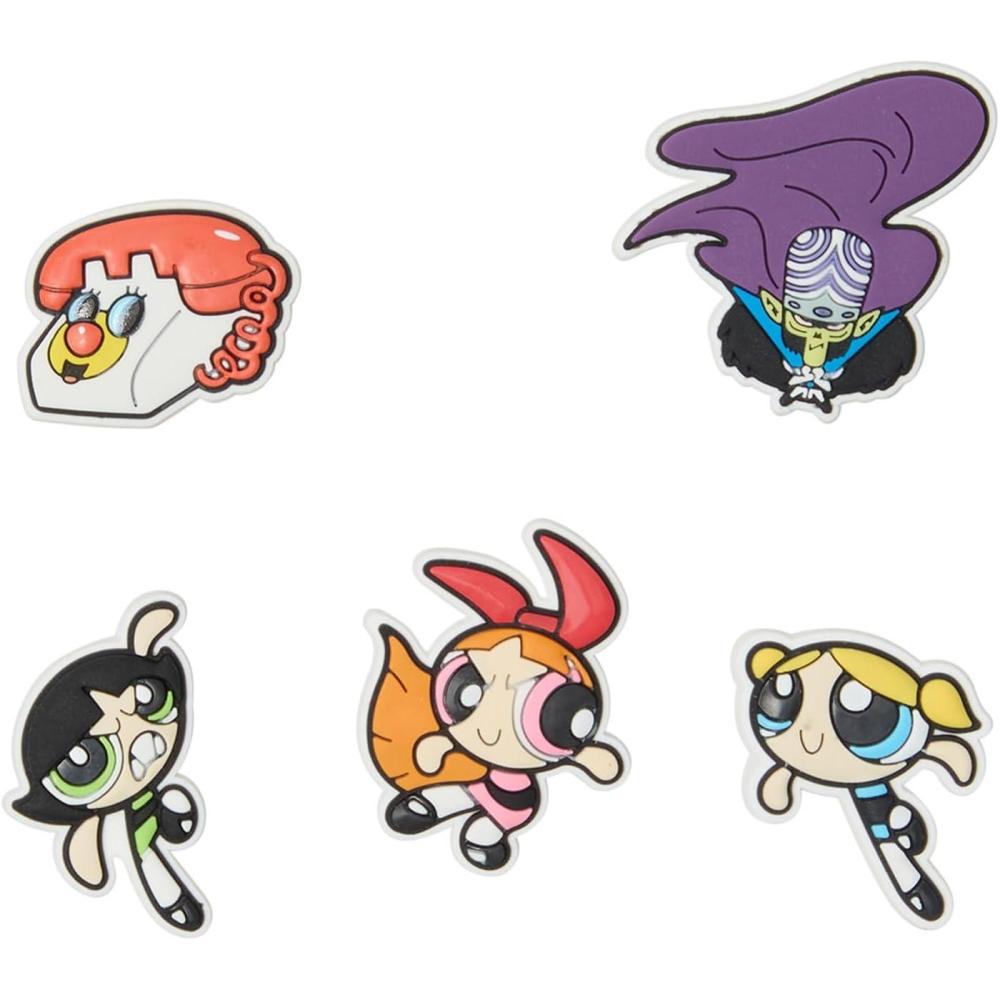 imageCrocs Jibbitz 3Pack Character Shoe Charms  JibbitzPowepuff Girls 5Pack