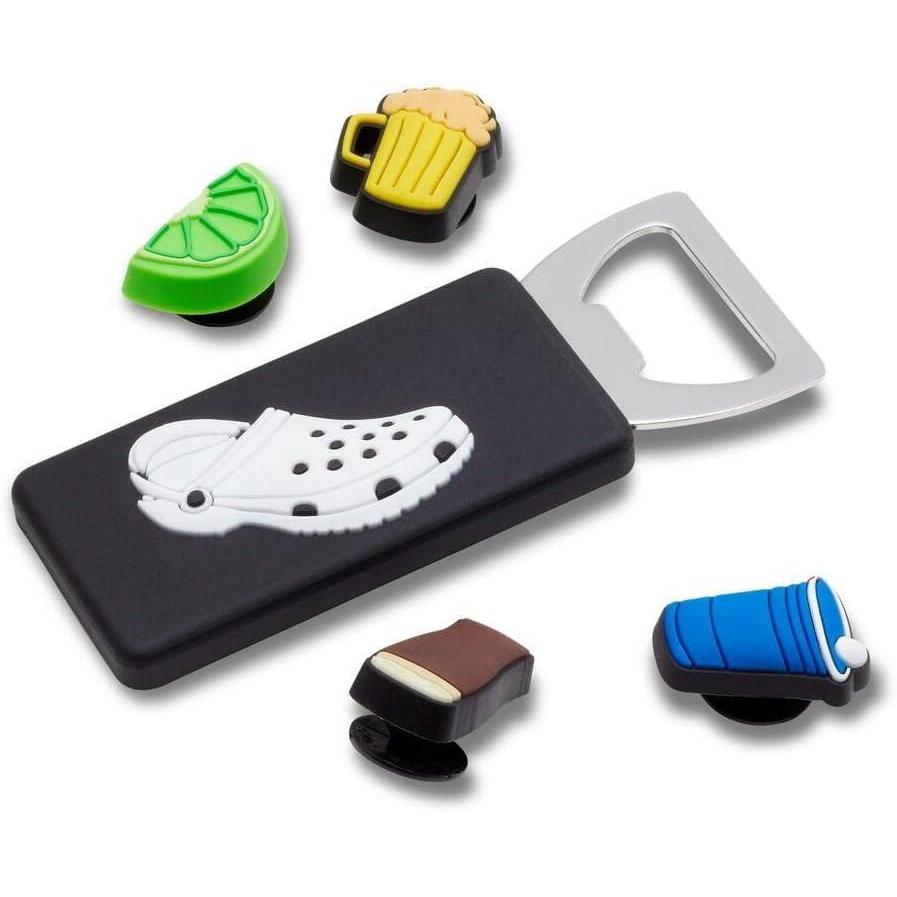 imageCrocs Jibbitz Packs for Shoes and Sandals  Beautiful Accessory Colorful Charms and Constructed with Synthetic MaterialCheers 5Pack