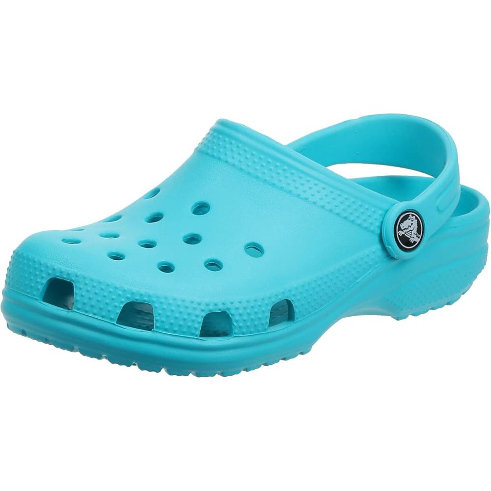 imageCrocs Kids Classic ClogsDigital Aqua
