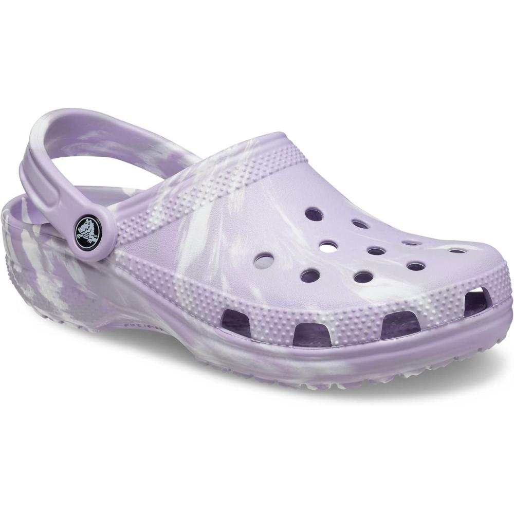 imageCrocs Kids Classic ClogsLavenderMulti