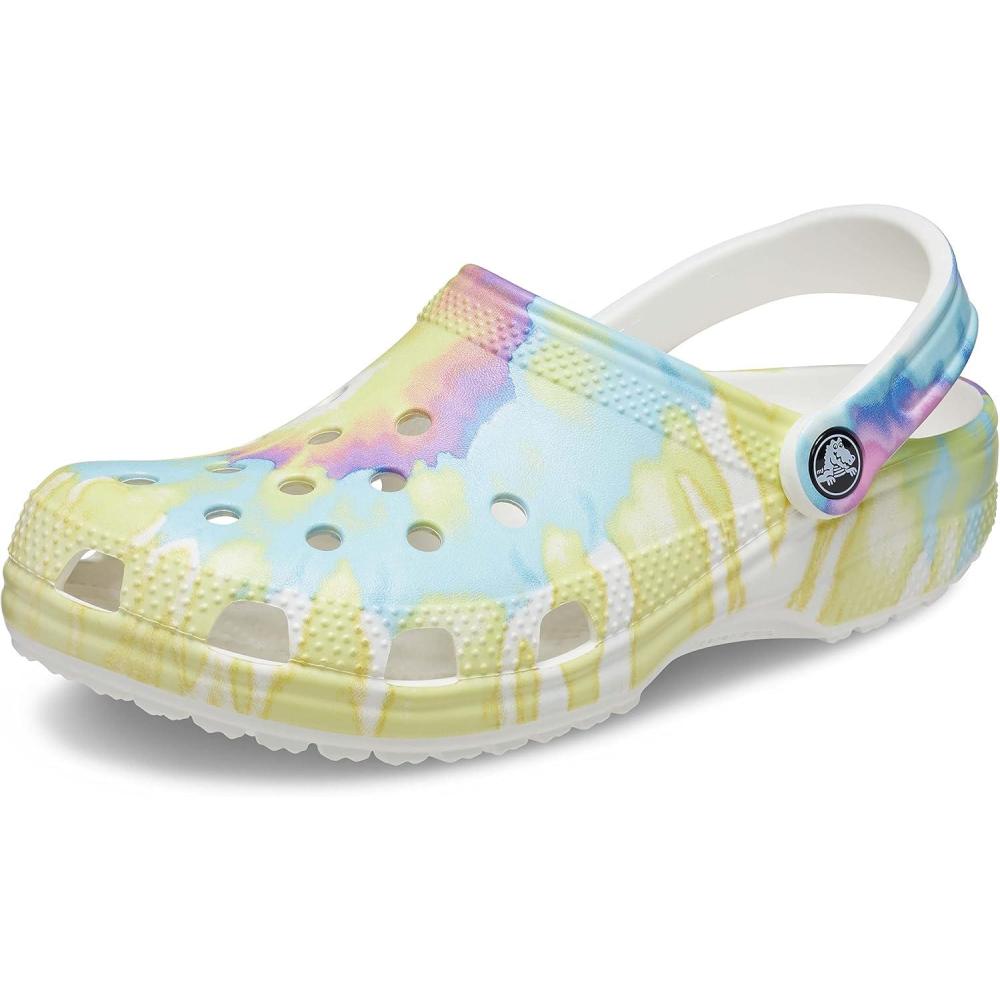 imageCrocs Kids Classic ClogsWhiteMulti
