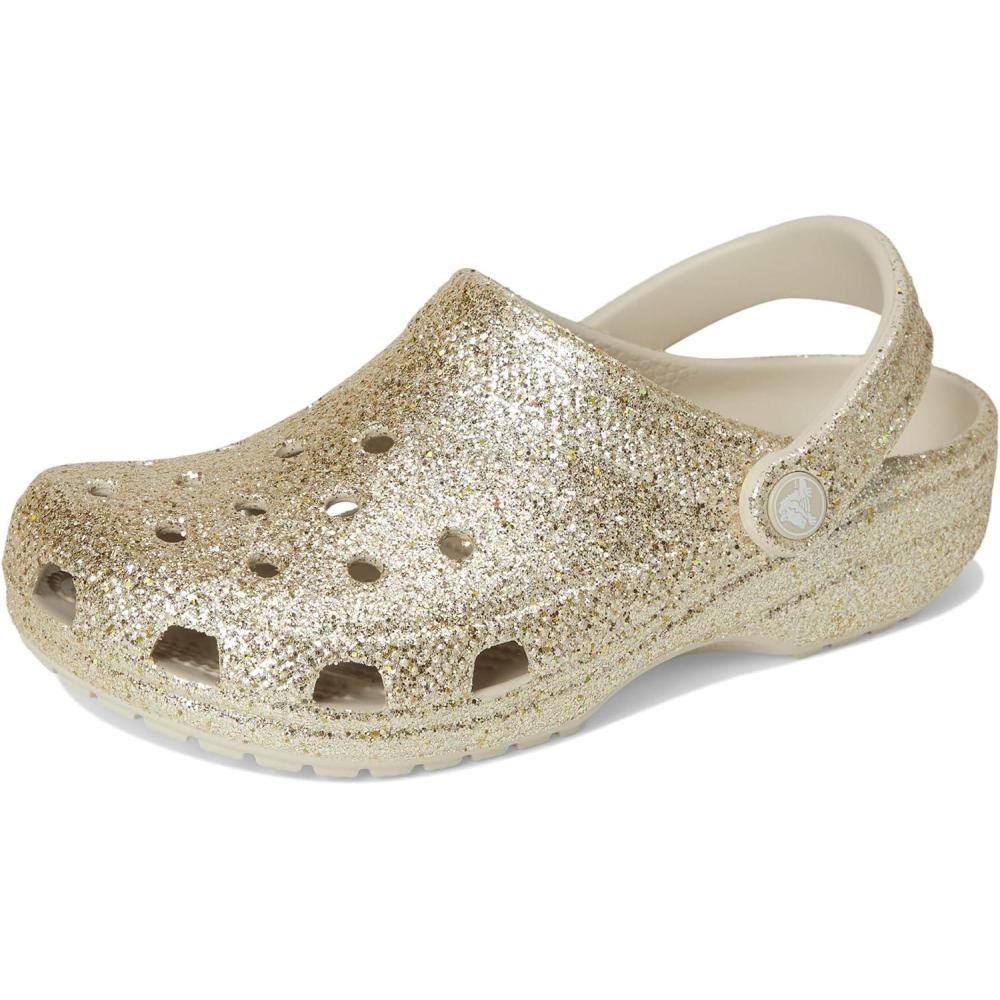imageCrocs Kids Classic Glitter ClogSandstone