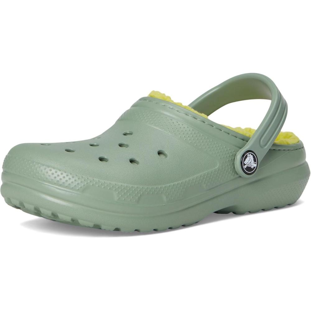 imageCrocs Kids Classic Lined ClogsMoss