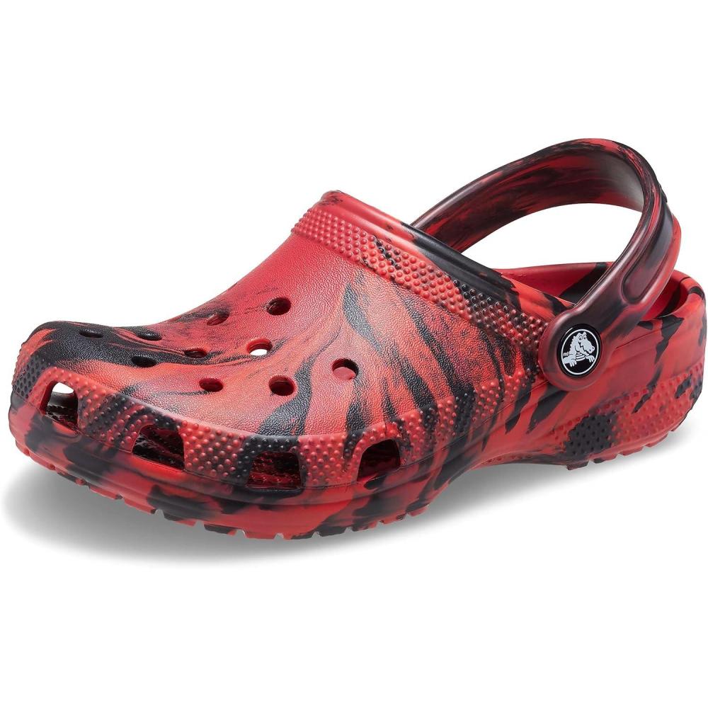imageCrocs Kids Classic Marbled TieDye ClogPepperBlack