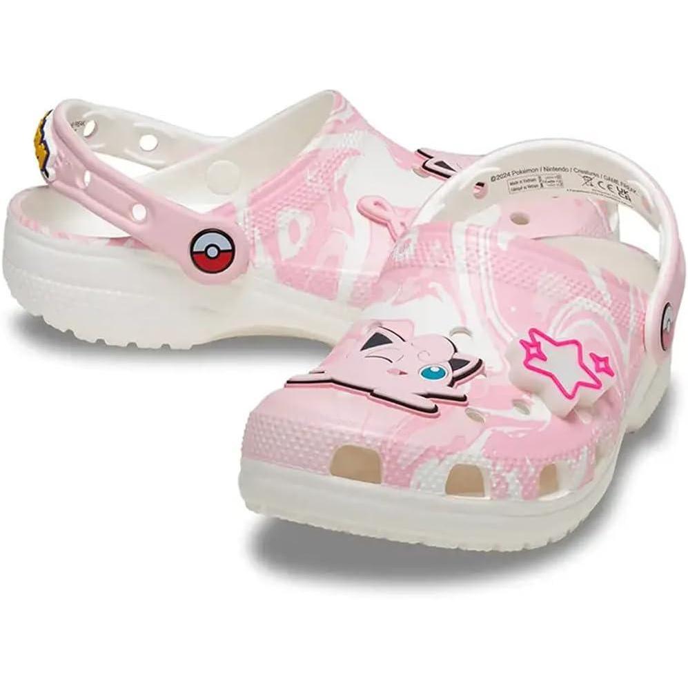 imageCrocs Kids Classic Pokemon ClogsPink Jigglypuff