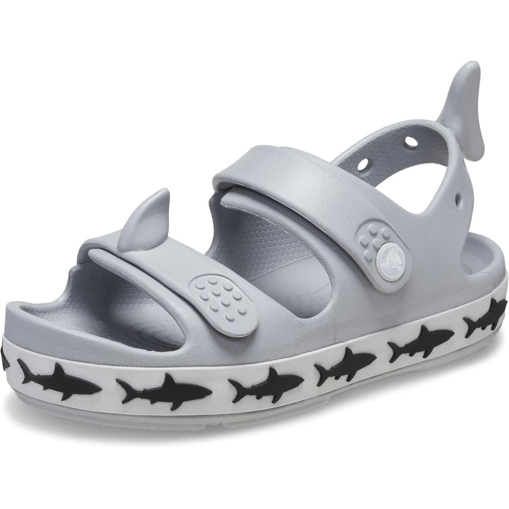 imageCrocs Kids Crocband Cruiser SandalsLight Grey