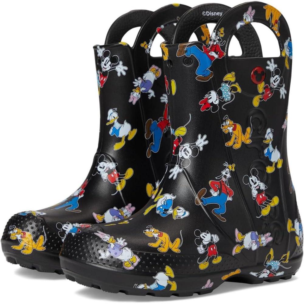 imageCrocs Kids Handle It Rain BootsMickey  Friends