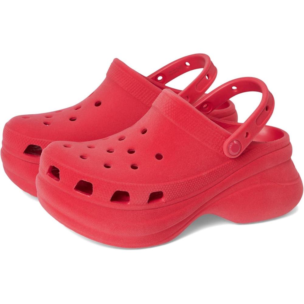 imageCrocs Unisex Adult Classic Bae ClogsDigital Raspberry Velvet