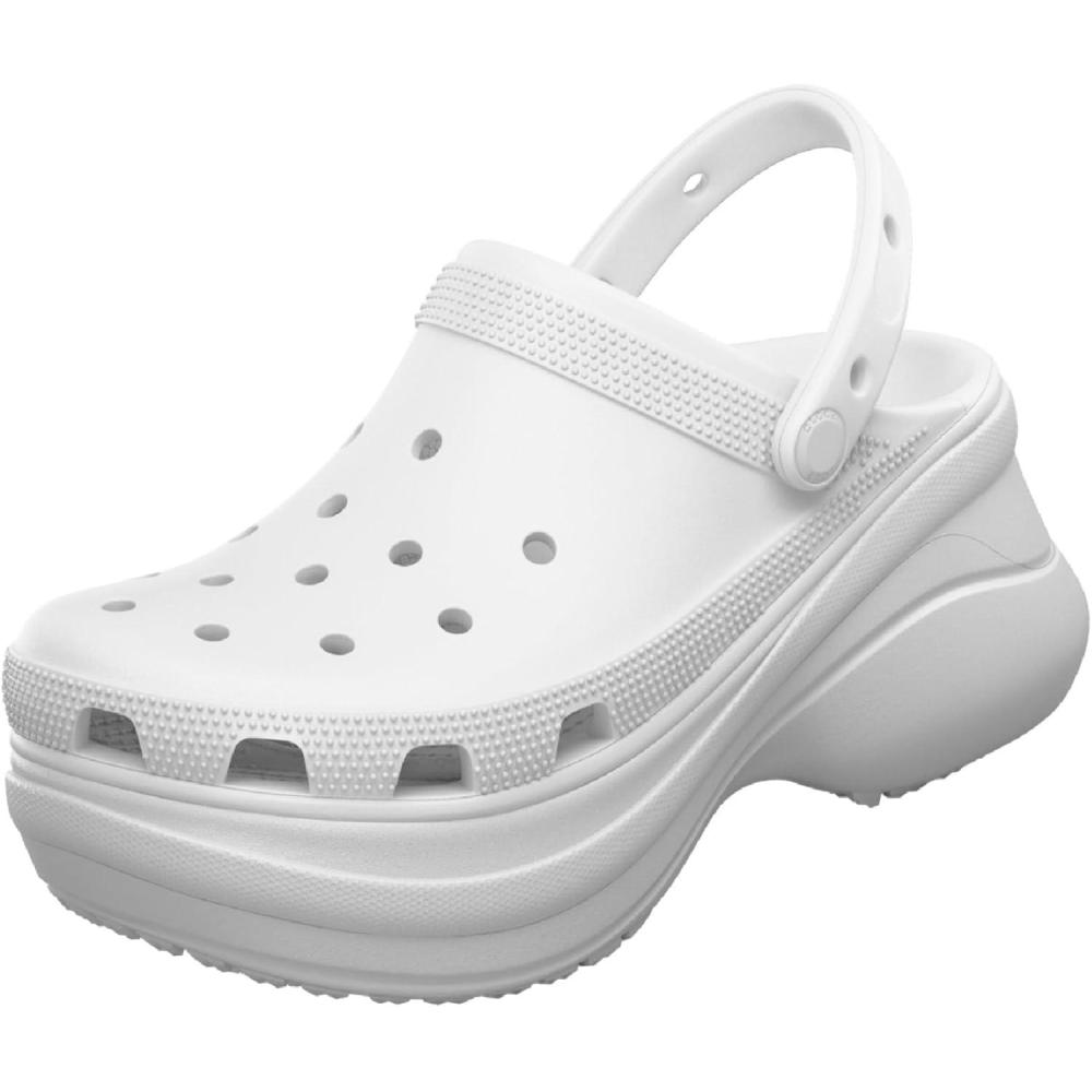 imageCrocs Unisex Adult Classic Bae ClogsWhite