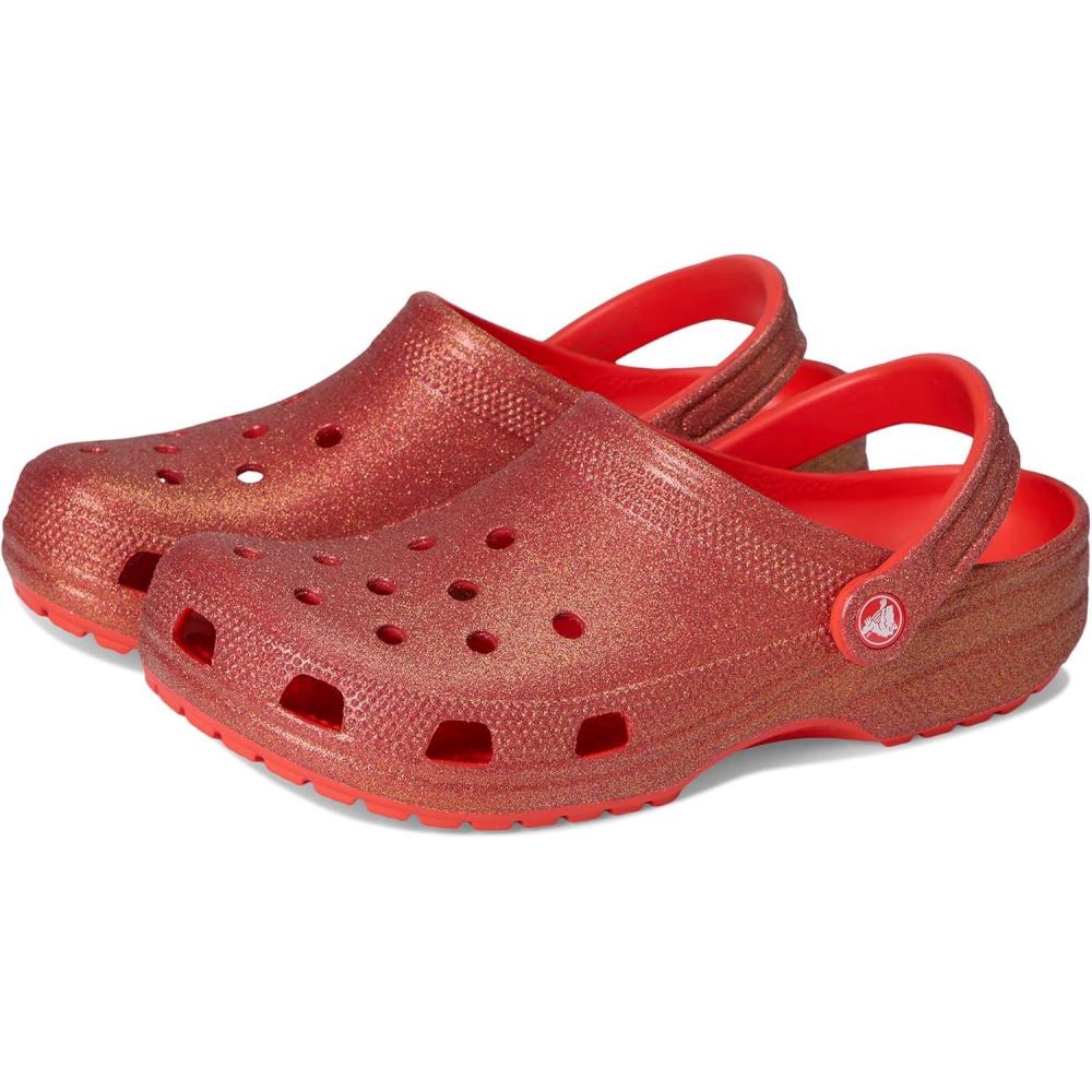 imageCrocs Unisex Adult Classic Glitter ClogsStarfish