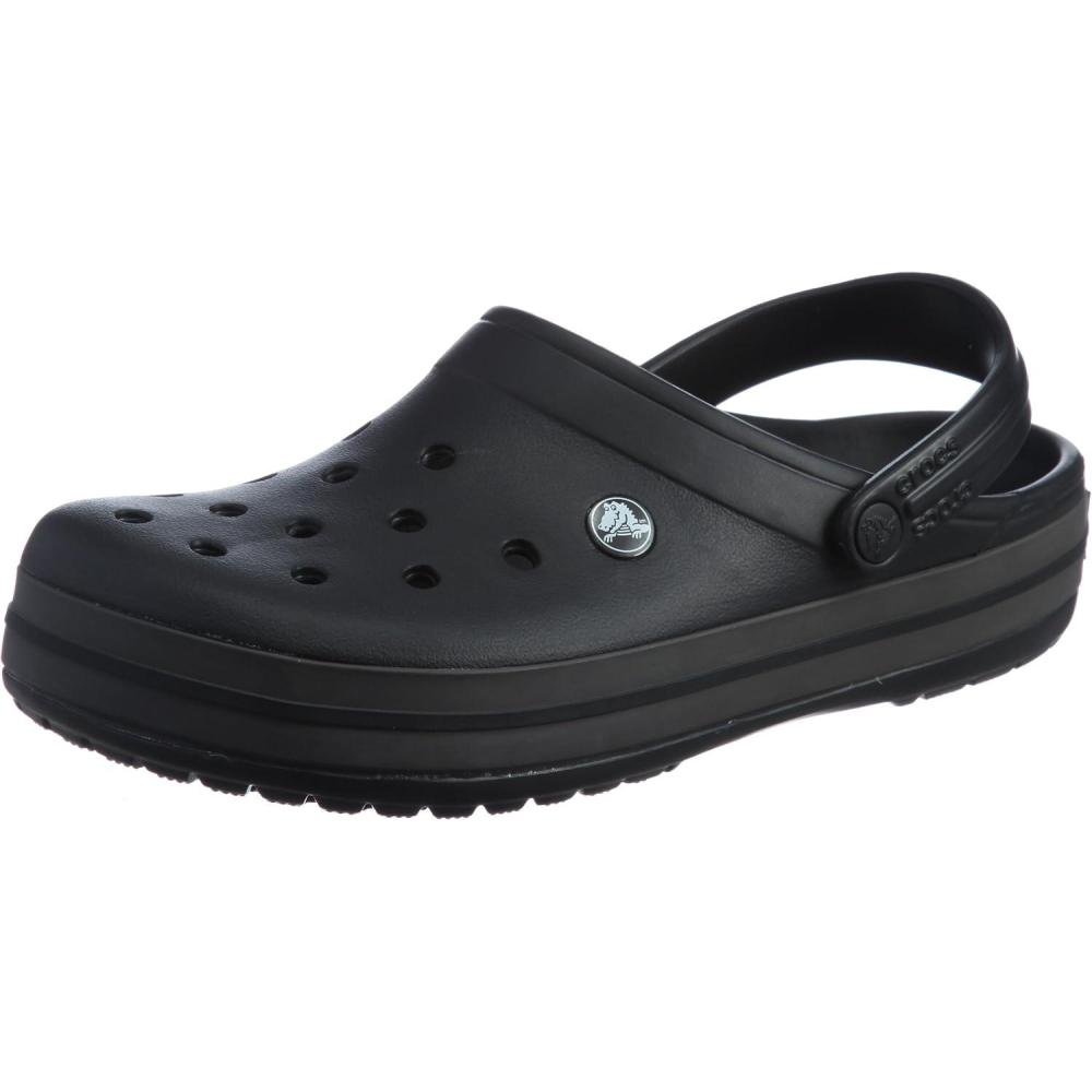 imageCrocs Unisex Adult Crocband ClogBlack Graphite