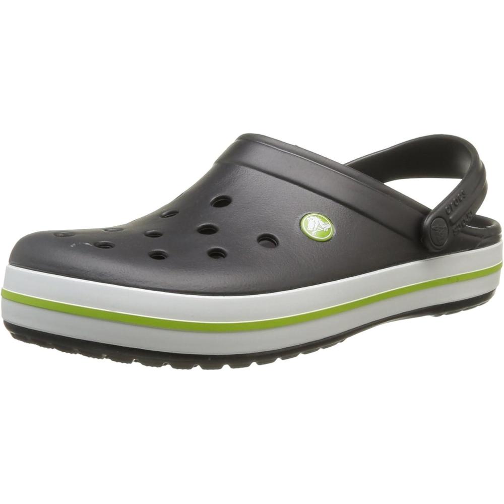 imageCrocs Unisex Adult Crocband ClogOnyx Volt Green