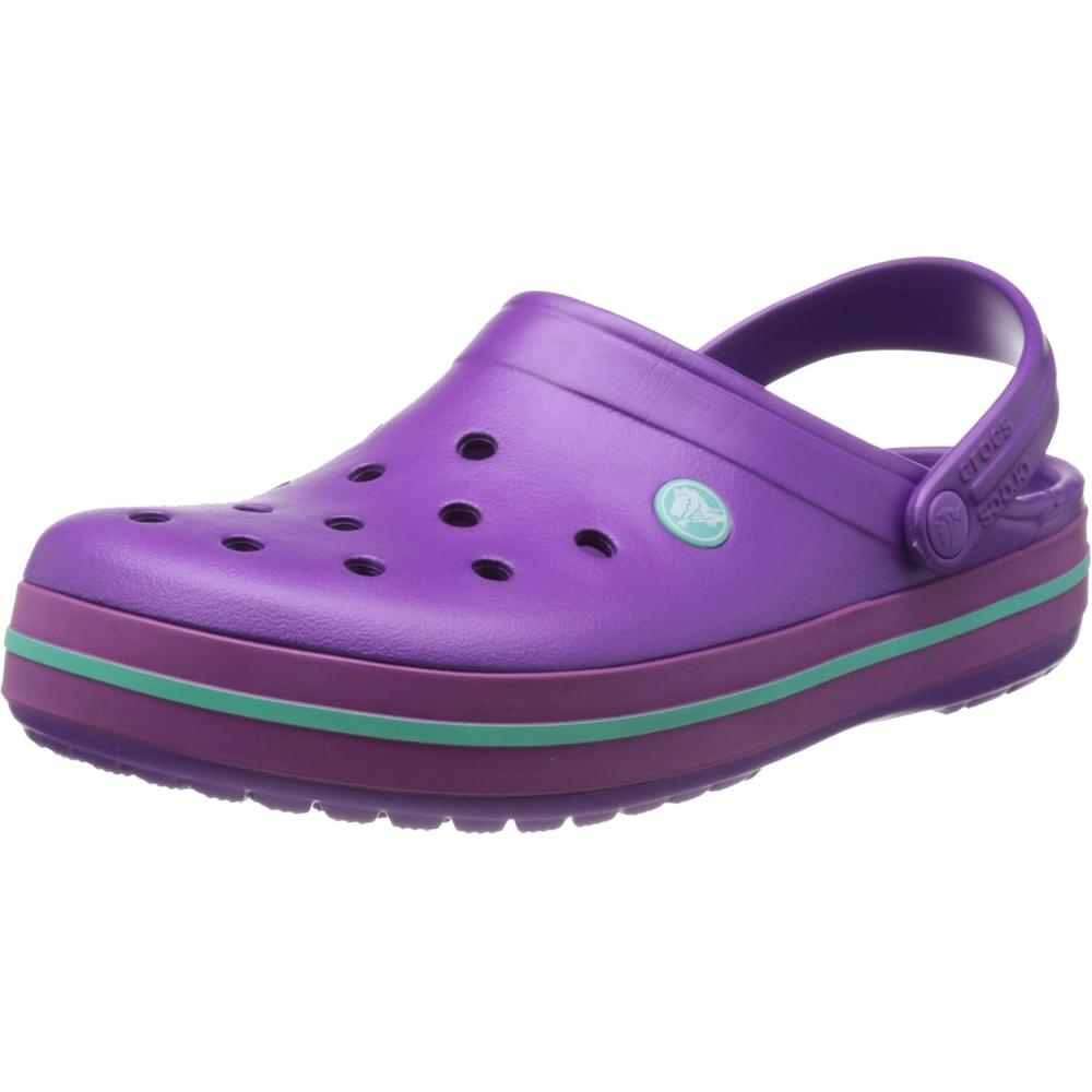 imageCrocs Unisex Adult Crocband ClogPurple Amethyst Viola