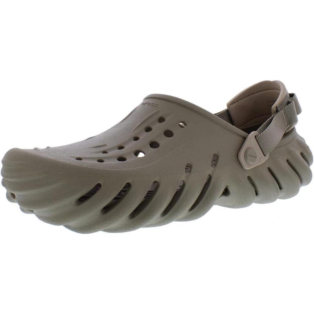 imageCrocs Unisex Adult Echo ClogGreenKhaki