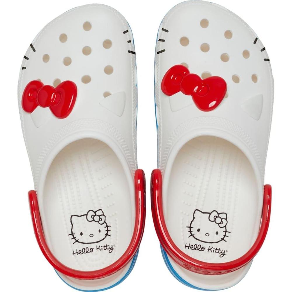 imageCrocs Unisex Adult Hello Kitty Classic ClogsWhite