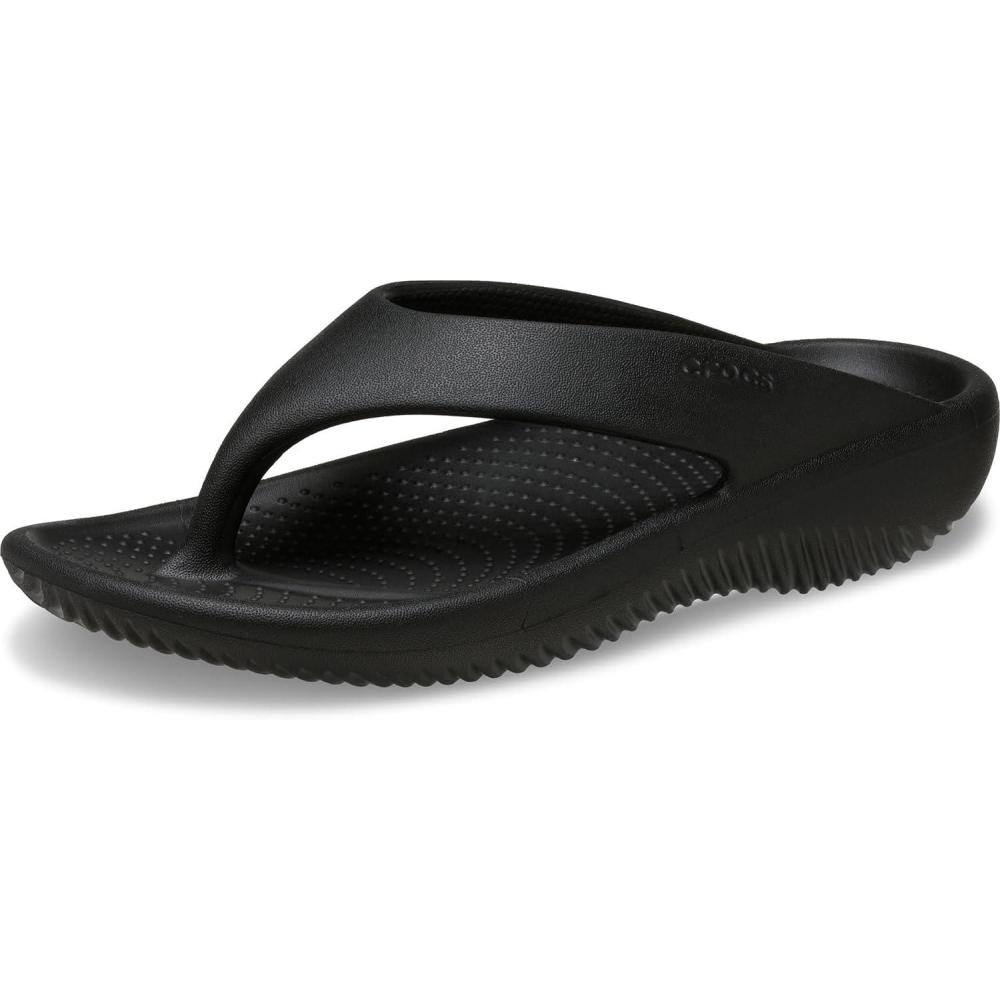 imageCrocs Unisex Adult Mellow Recovery Flip FlopsBlack