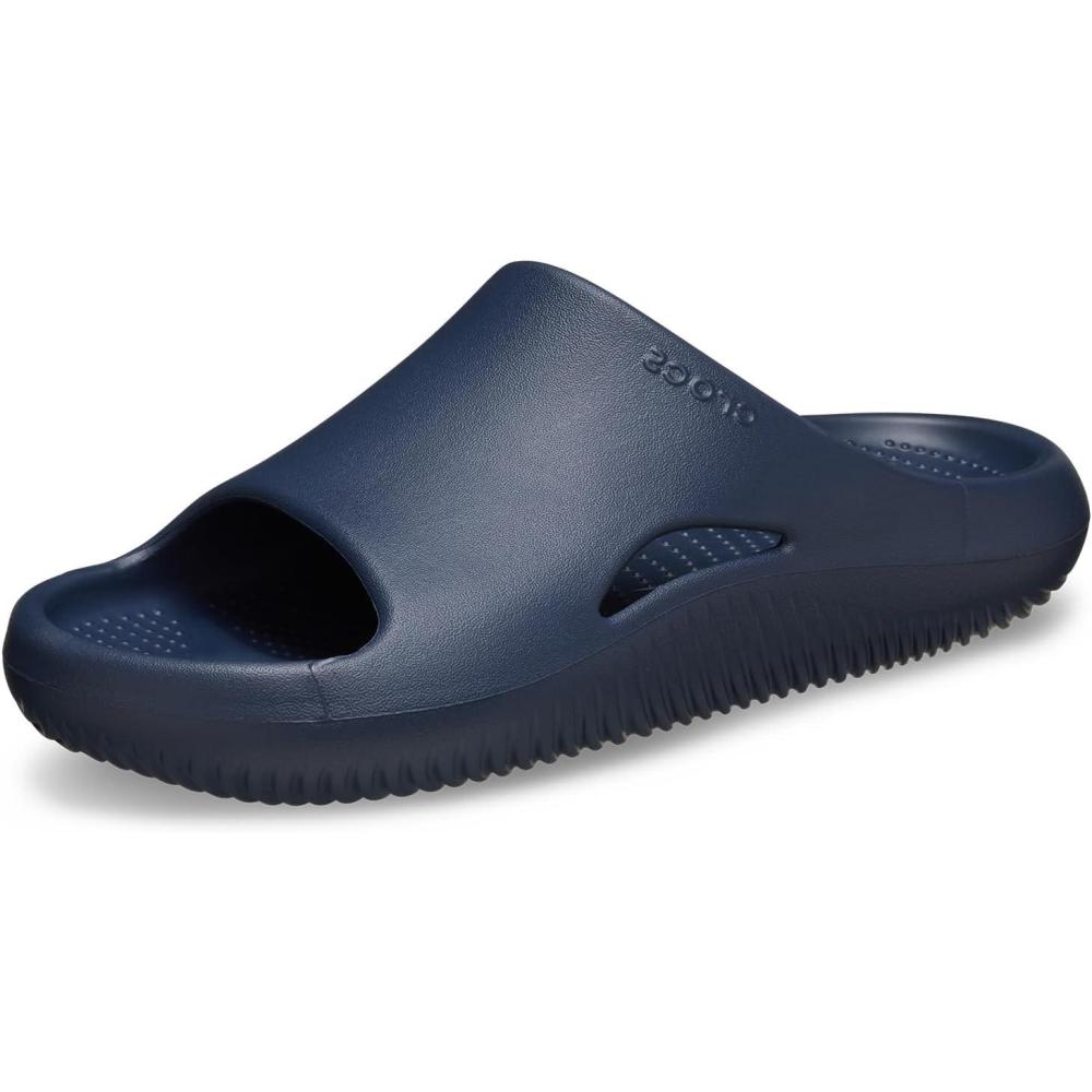imageCrocs Unisex Adult Mellow Recovery SlidesNavy