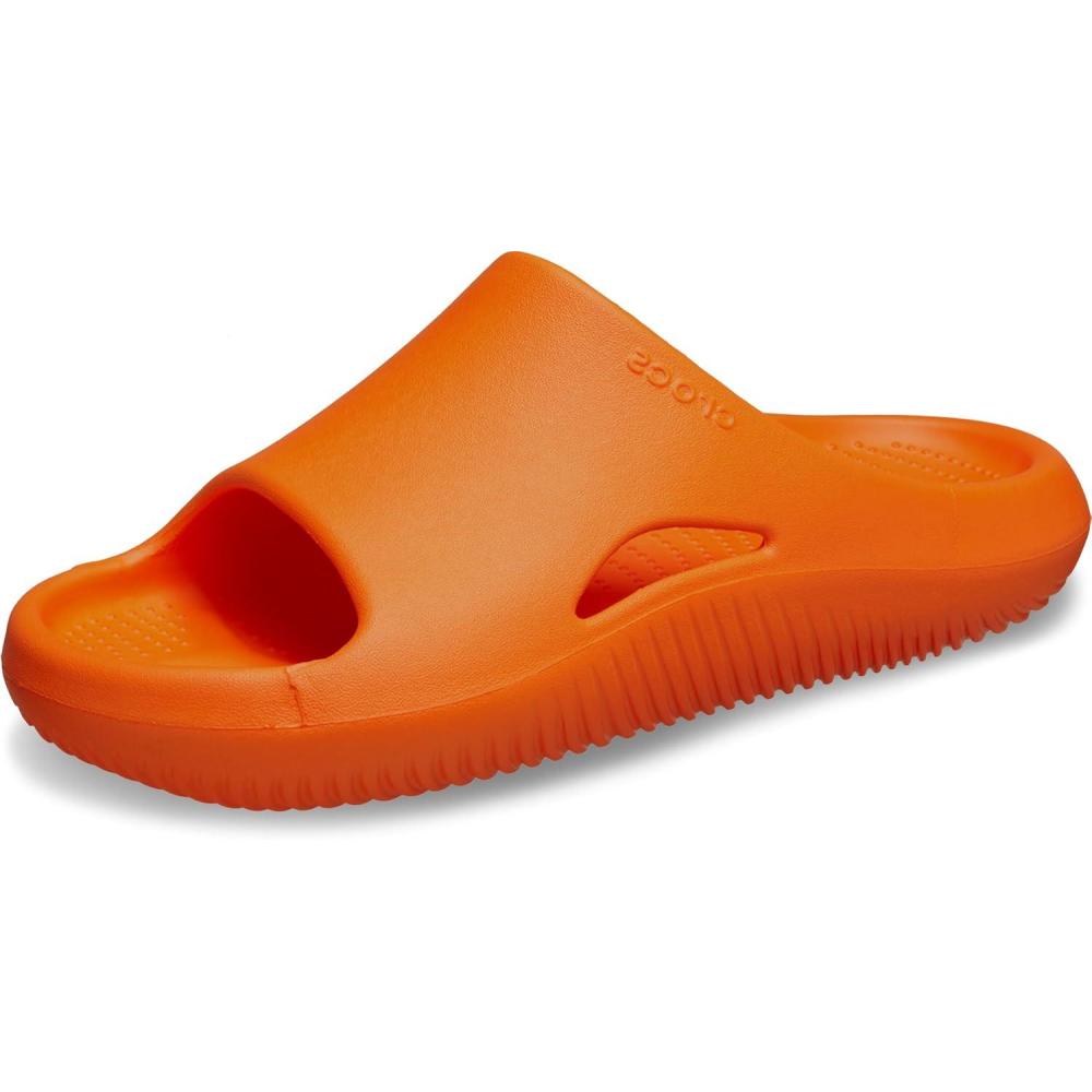 imageCrocs Unisex Adult Mellow Recovery SlidesShocking Orange