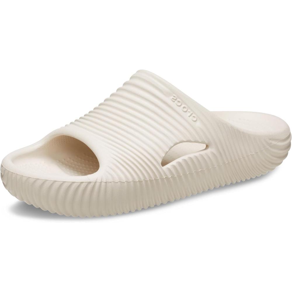 imageCrocs Unisex Adult Mellow Recovery SlidesStucco Tide