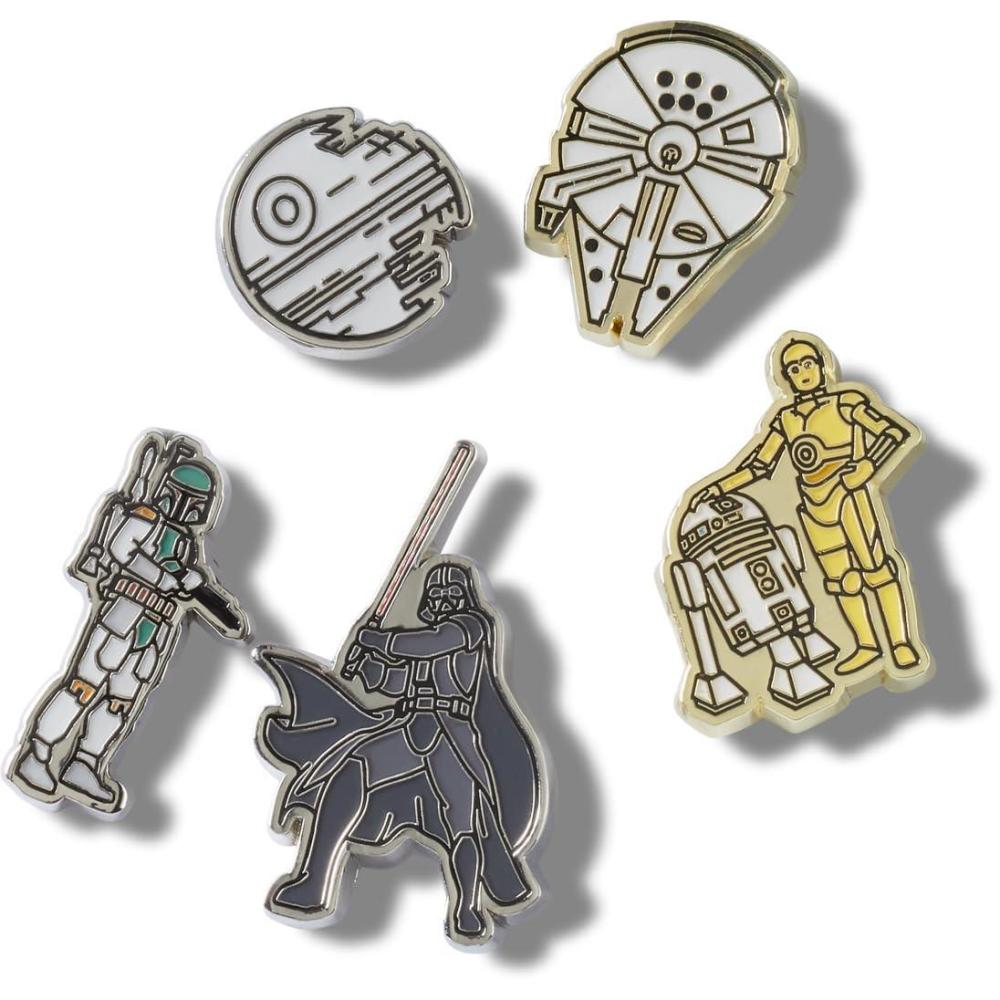 imageCrocs Unisex Baby Yoda Star Wars Collection Multi Packs Star Wars 5 Pack