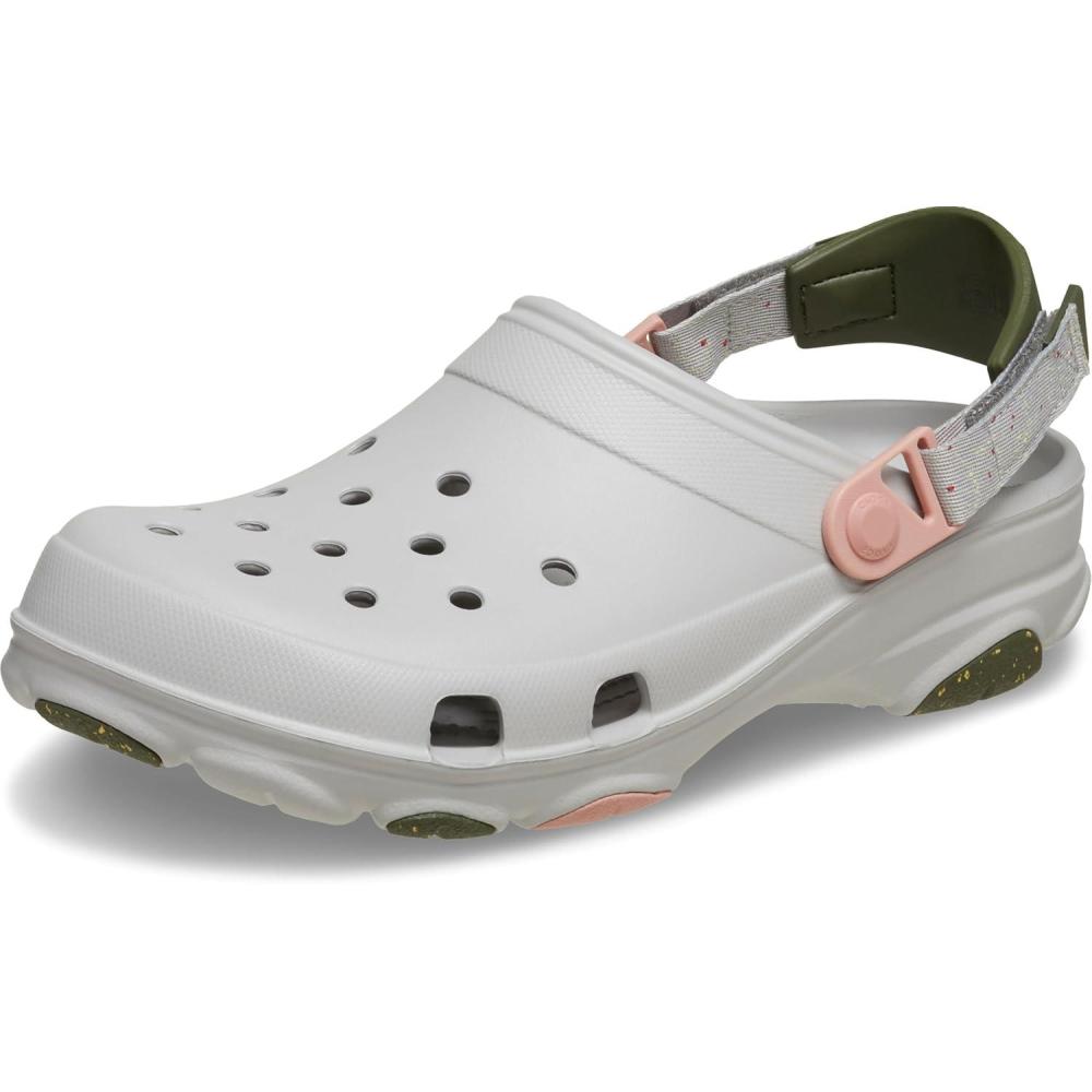 imageCrocs UnisexAdult All Terrain Clogs with Adjustable Heel StrapAtmosphereMulti