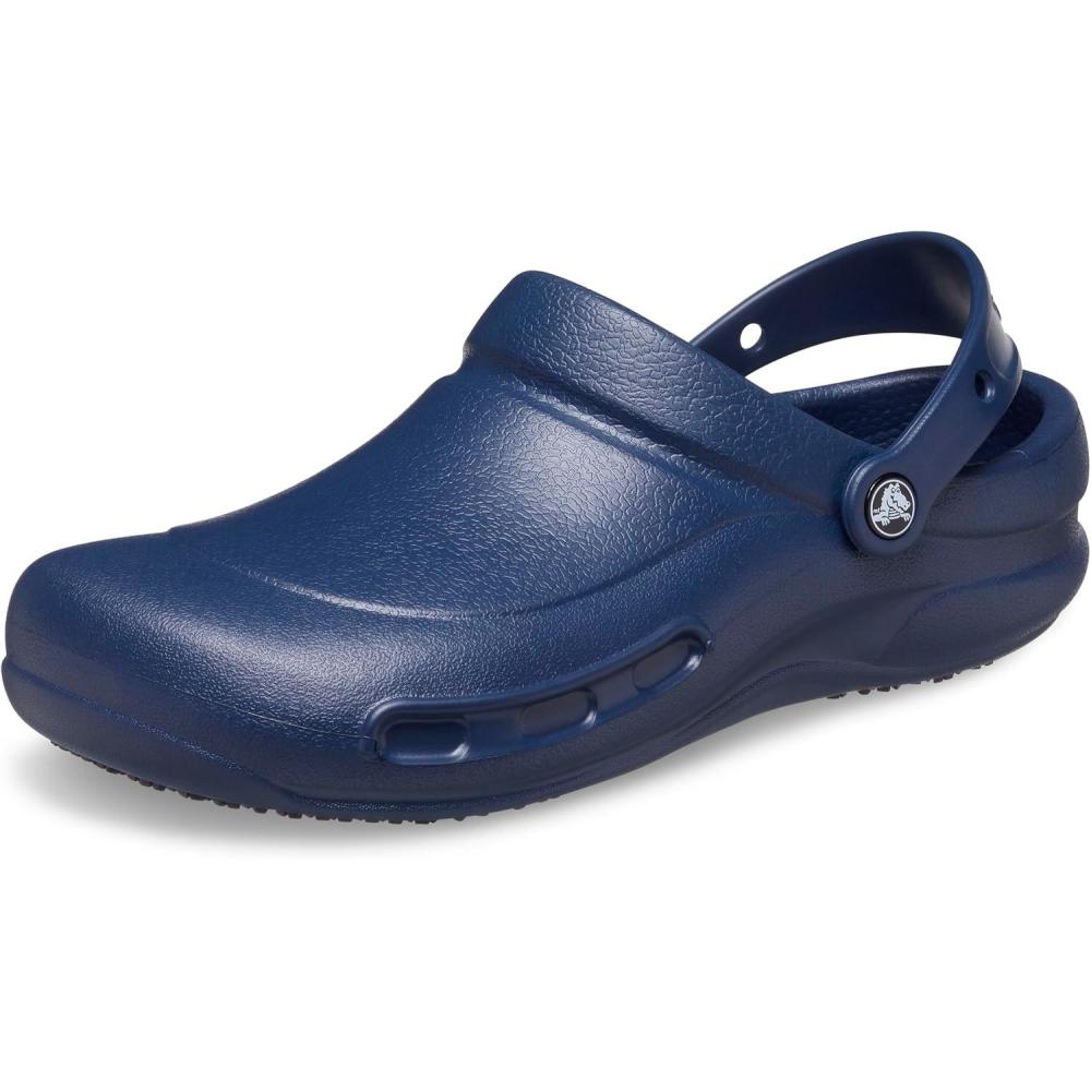 imageCrocs UnisexAdult Bistro Clogs Slip Resistant Work ShoesNavy