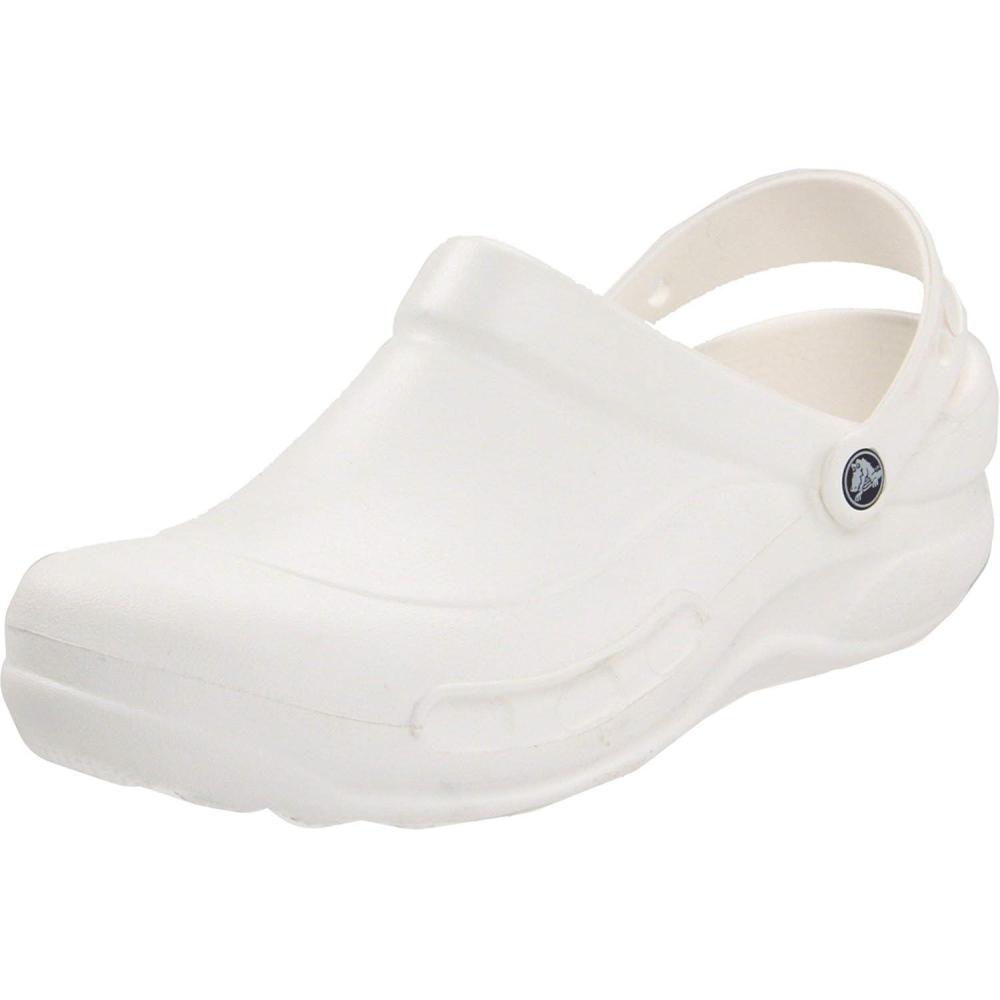 imageCrocs UnisexAdult Bistro Clogs Slip Resistant Work ShoesSnow White