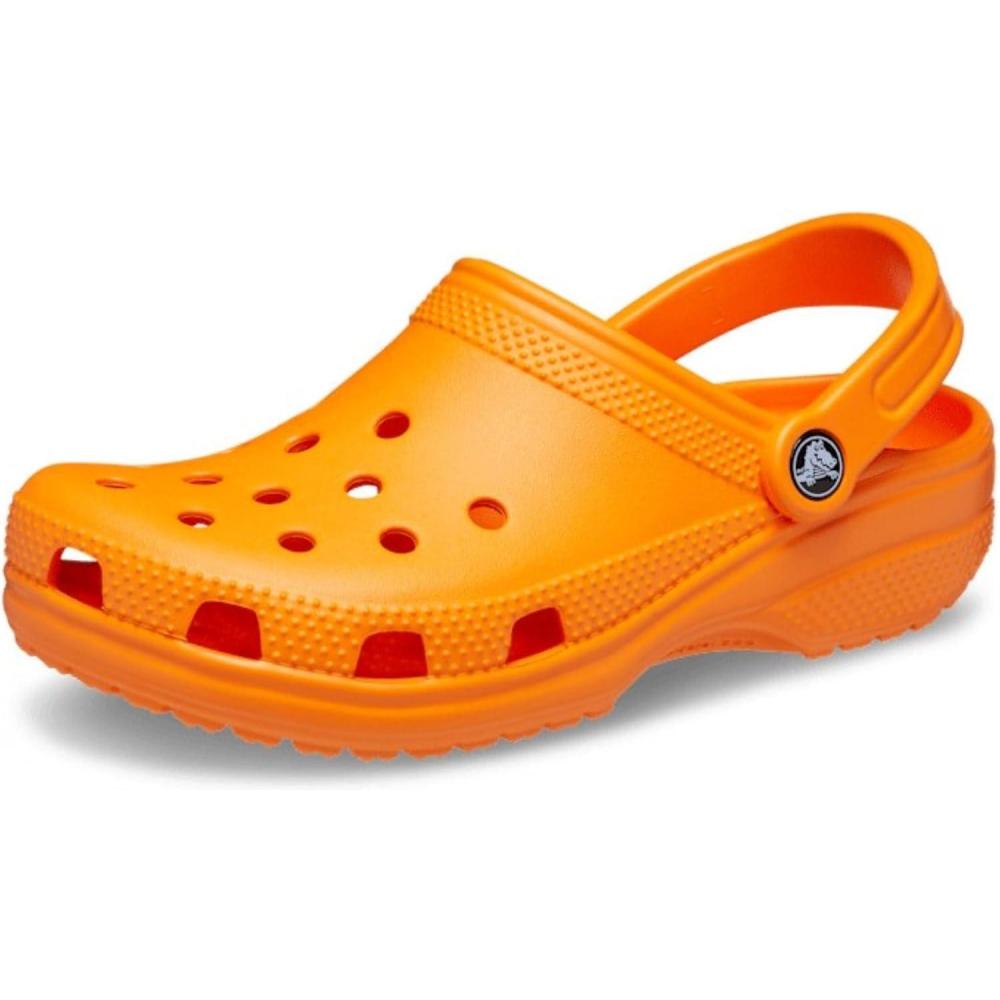 imageCrocs UnisexAdult Classic ClogOrange Zing
