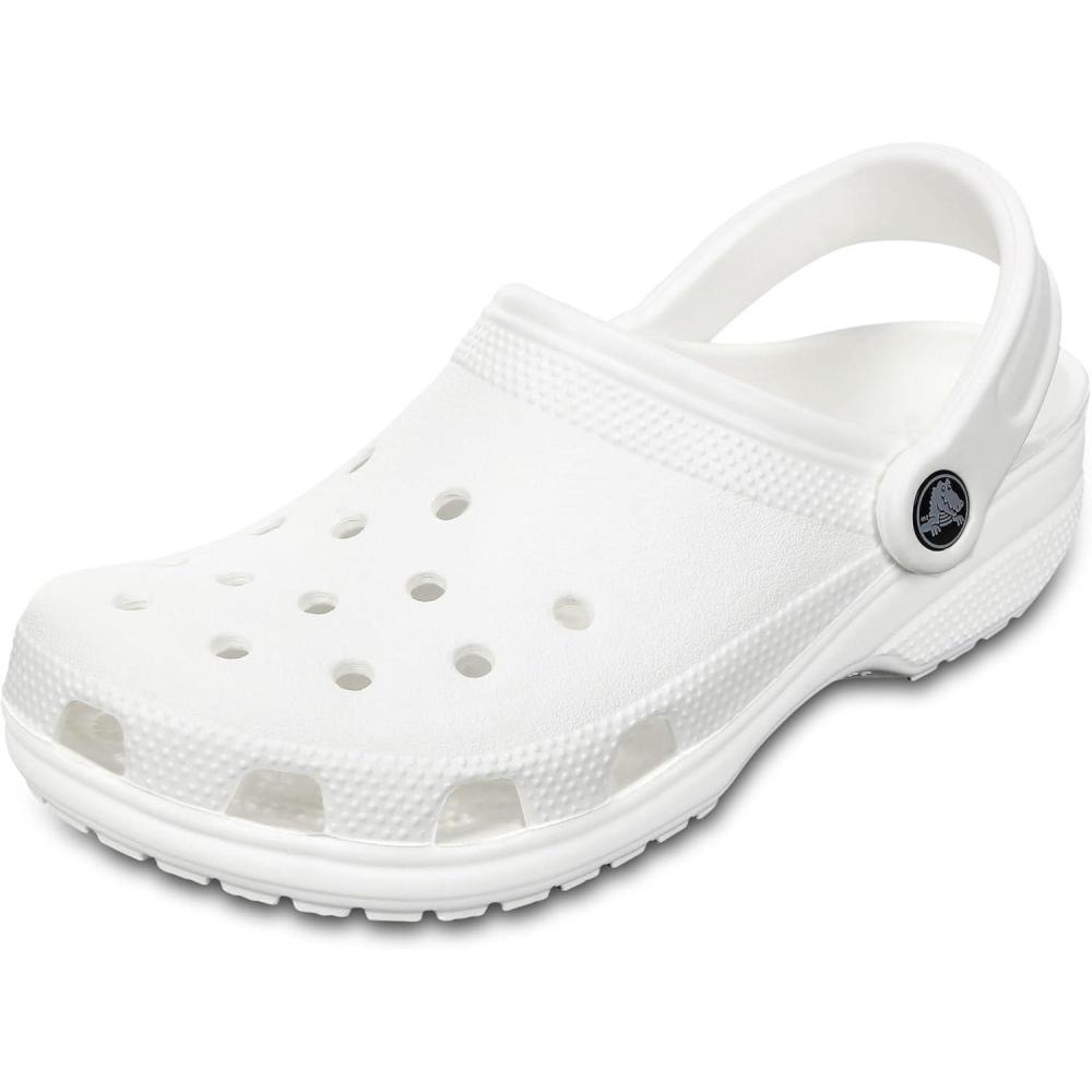 imageCrocs UnisexAdult Classic ClogWhite