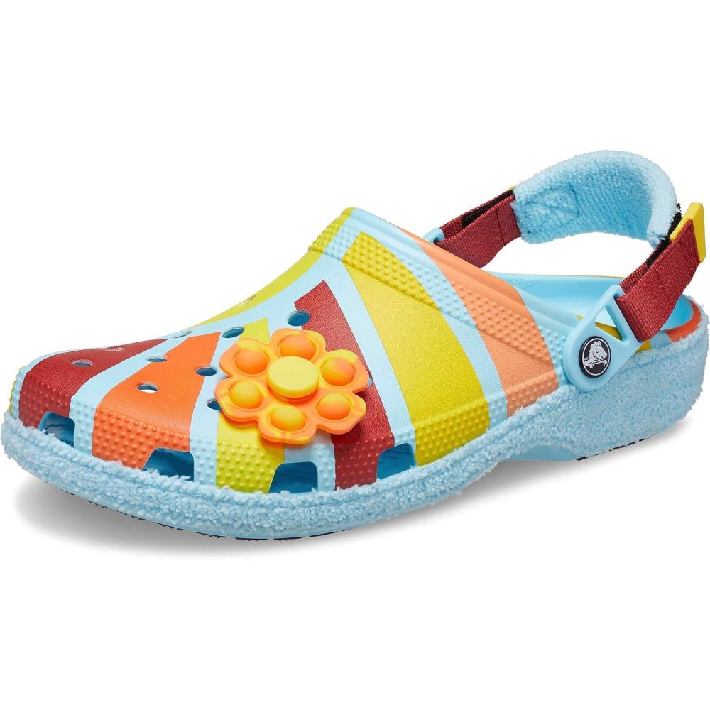 imageCrocs UnisexAdult Classic Graphic ClogsArcticMulti