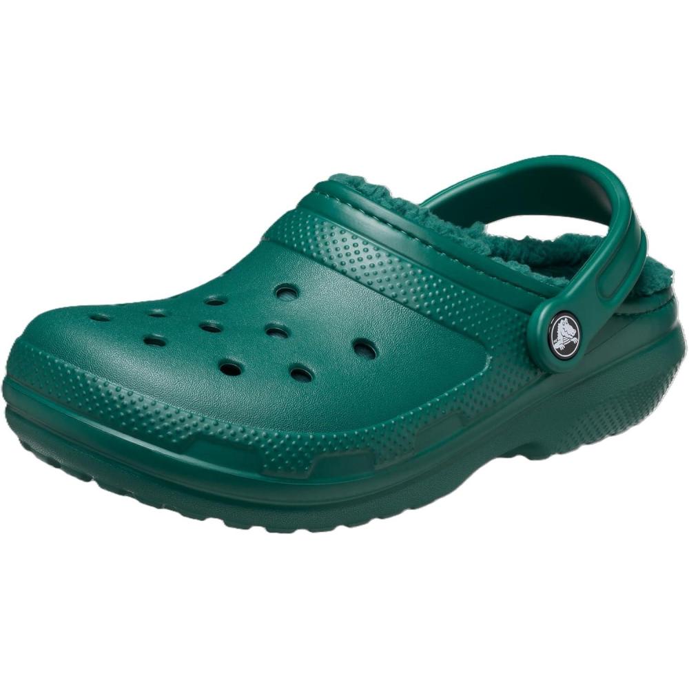 imageCrocs UnisexAdult Classic Lined ClogEmerald