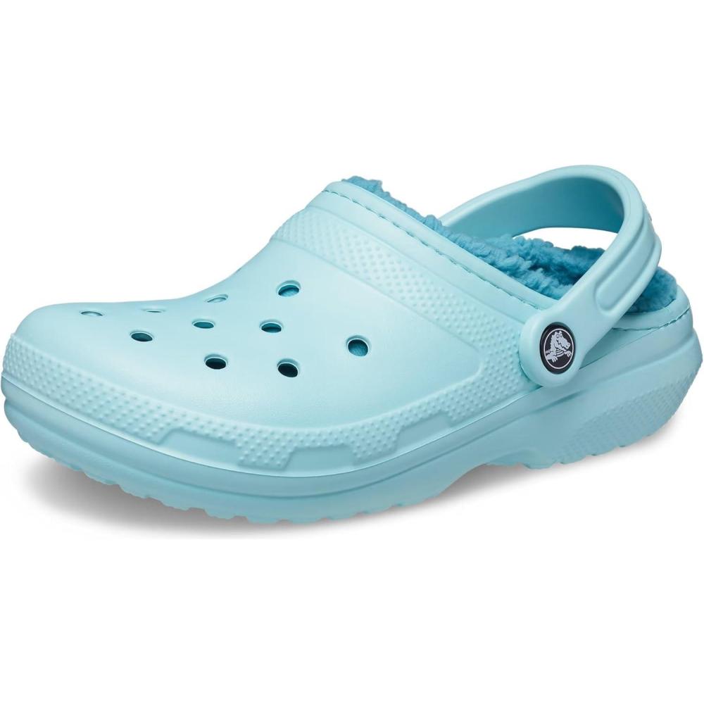 imageCrocs UnisexAdult Classic Lined ClogPure Water