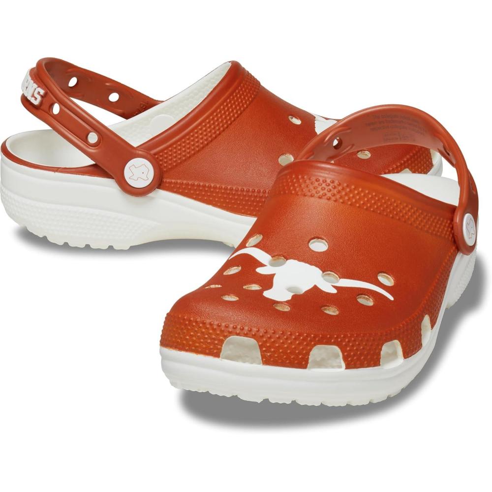 imageCrocs UnisexAdult Collegiate ClogsTexas