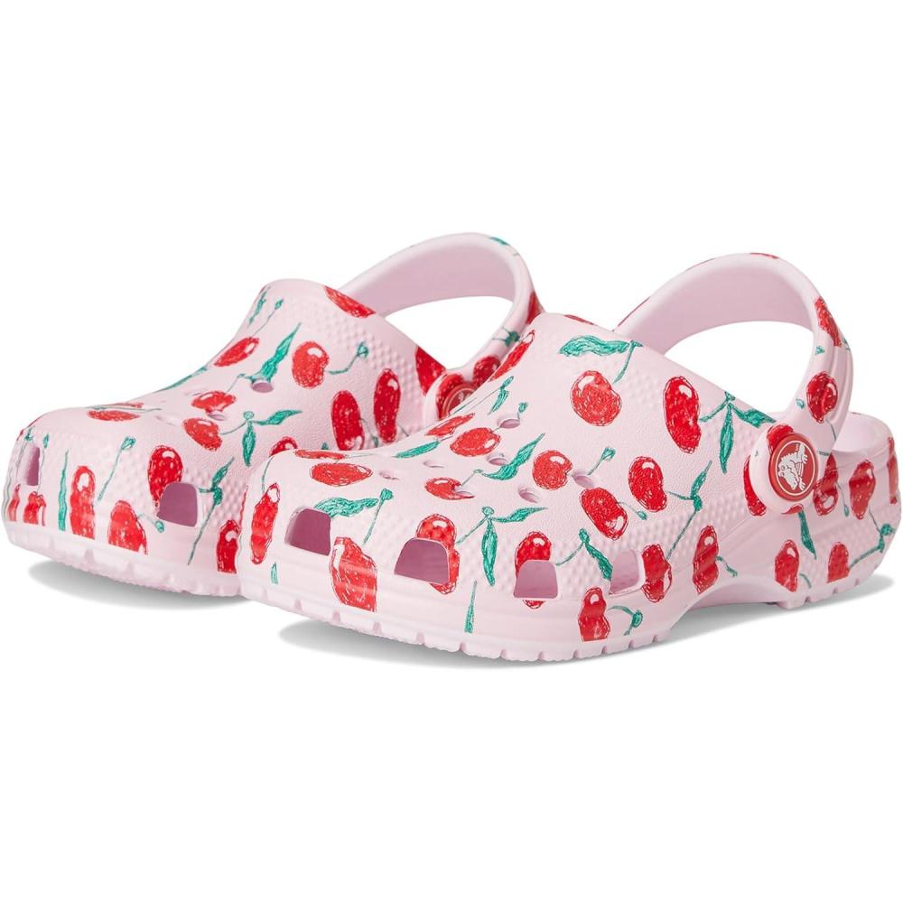 imageCrocs UnisexChild Classic Graphic ClogPink Milk