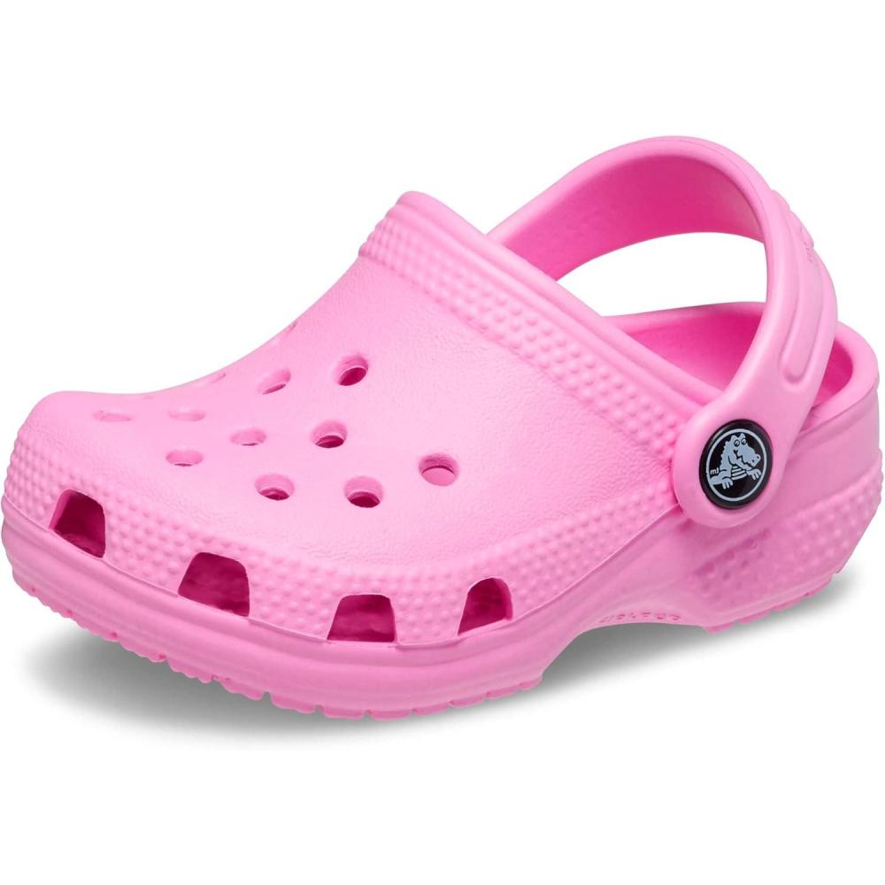 imageCrocs UnisexChild Classic Graphic ClogTaffy Pink