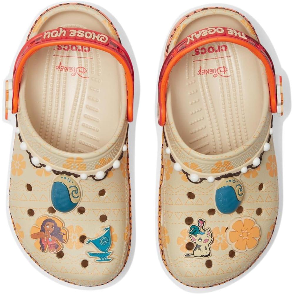 imageCrocs UnisexChild Disney Moana Classic Clogs Kids and Toddler ShoesMoana