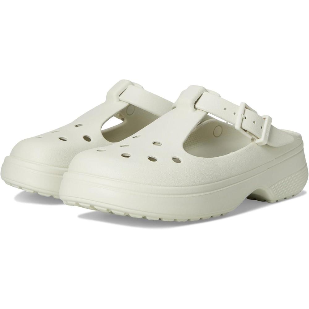 imageCrocs Womens Classic Mary Jane ClogsLinen