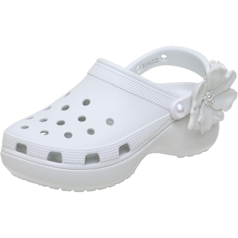 imageCrocs Womens Classic Platform ClogMoonlight