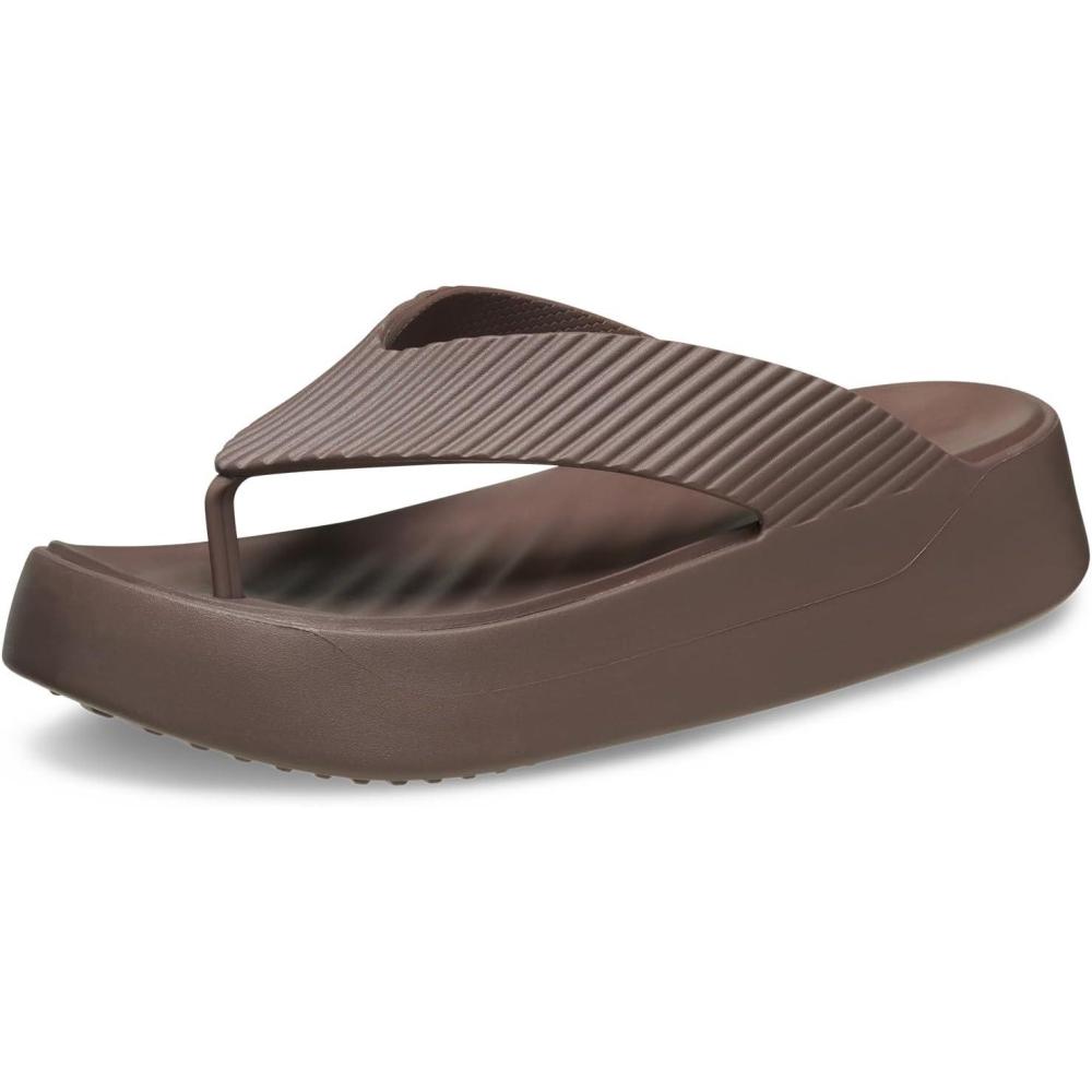 imageCrocs Womens Getaway Platform SandalsTruffle