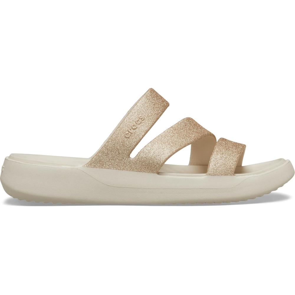 imageCrocs Womens Getaway Strappy SandalsStucco Glitter
