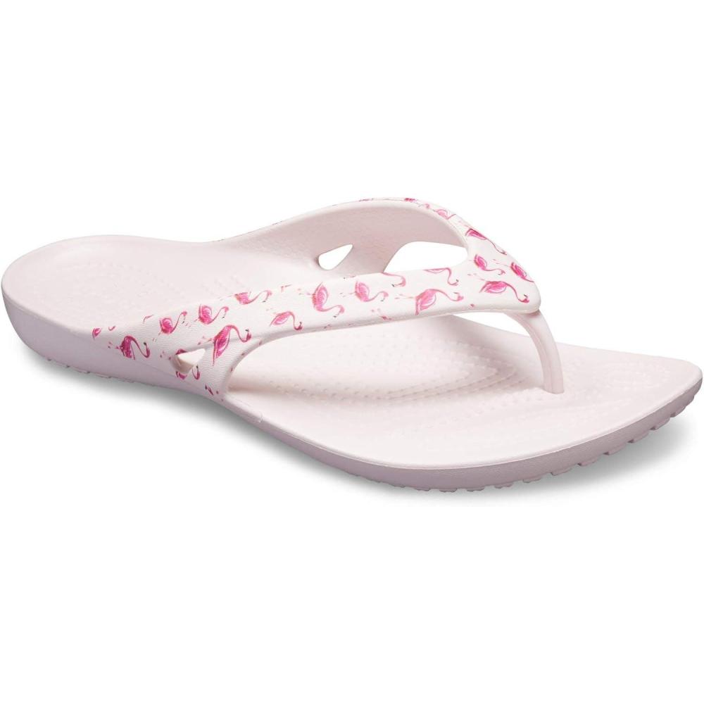 imageCrocs Womens Kadee II Flip FlopsFlamingoBarely Pink