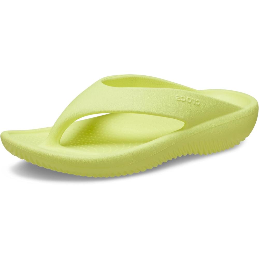 imageCrocs Womens Mellow Recovery Flip Flop Sandals Literide ComfortSulphur