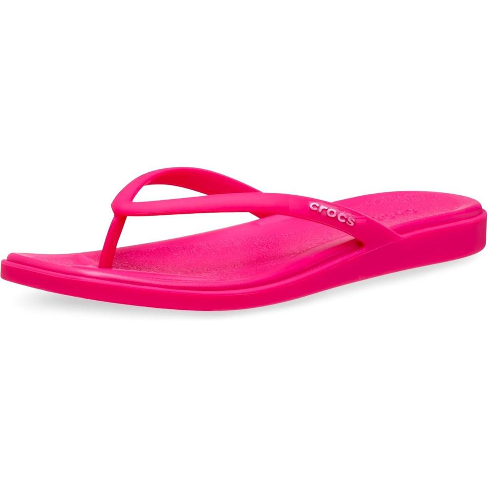 imageCrocs Womens Miami Flip Flops Thong SandalsDragon Fruit