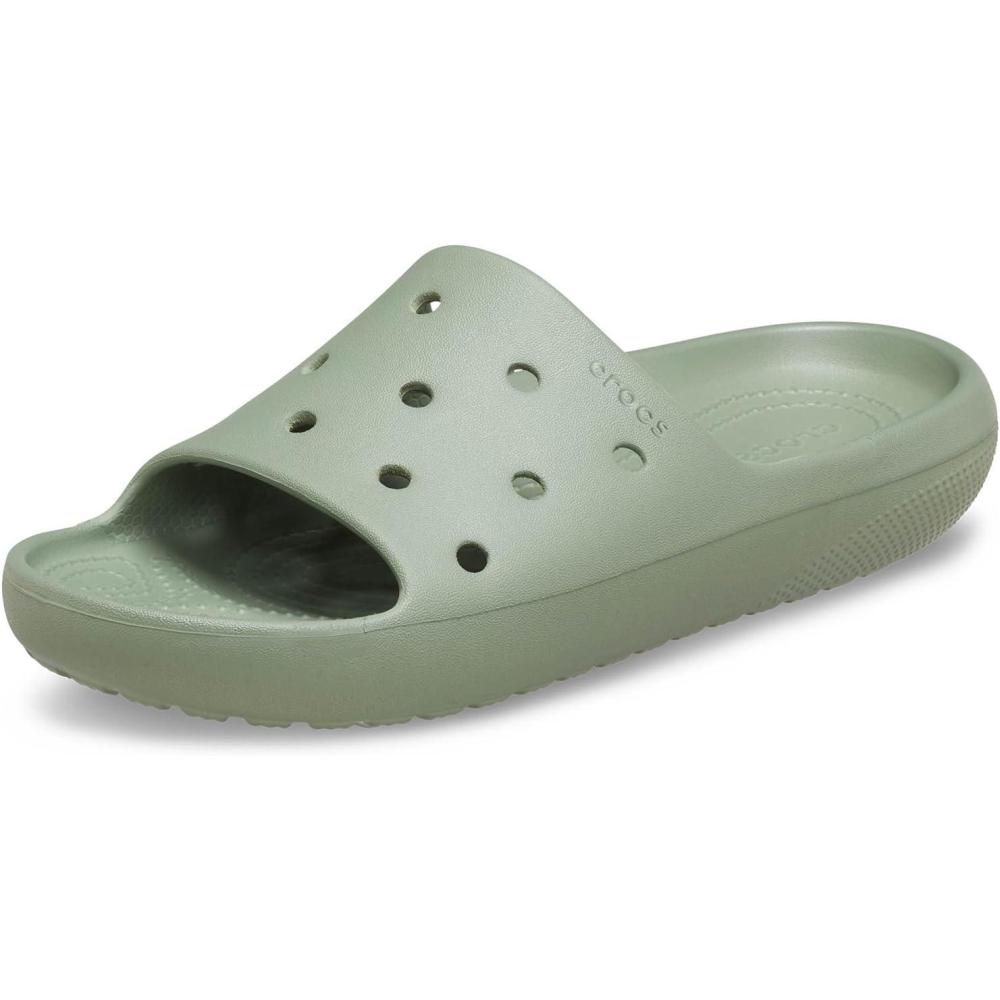 imageCrocs unisexadult Classic Slide 20Moss
