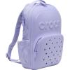 Crocs Classic Backpack, Personalize with Jibbitz Charms, Black, One Size(Mystic Purple)