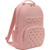 Crocs Classic Backpack, Personalize with Jibbitz Charms, Black, One Size(Powder Pink)