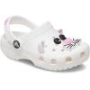 Crocs Classic I AM Clogs(White/Pink Tweed Cat)