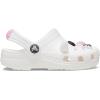 Crocs Classic I AM Clogs(White/Pink Tweed Cat)