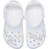 Crocs™ Jibbitz Charms Elevated – Versatile Designs for Girls and Boys – Synthetic and Man Made Construction(Pearl Beads)